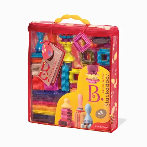 Klocki jeżyki w torbie / B.Toys BX1039Z