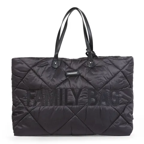 CHILDHOME TORBA FAMILY BAG DUŻA CZRNA PIKOWANA