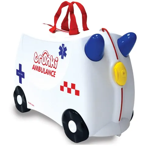 TRUNKI JEŻDZĄCA WALIZECZKA DLA DZIECKA JEŹDZIK AMBULANS ABBIE