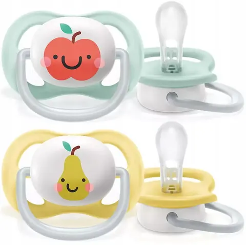 Philips Avent smoczek ultra air 0-6m oddychający + etui