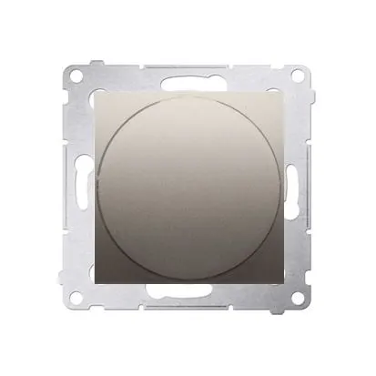 SIMON54 Ściemniacz naciskowo-obrotowy (moduł) 20–500 W; złoty mat