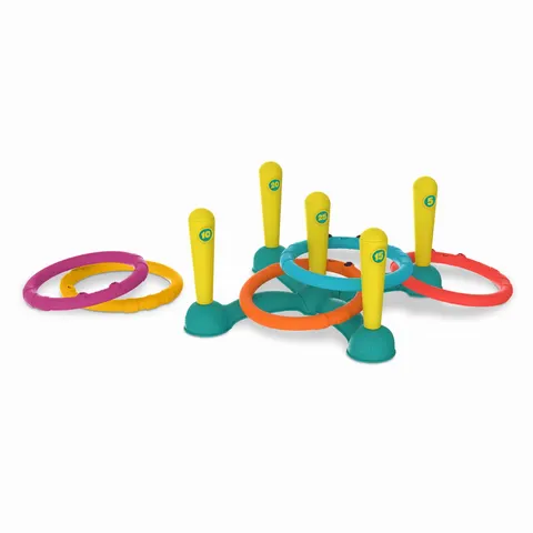 Zestaw do gry w Rzucanie obręczami do celu Sling-a-Ring Toss BX1890Z / B.toys