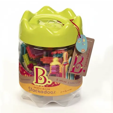 Stackadoos in Jar – klocki jeżyki w słoju BX1175Z / B.toys