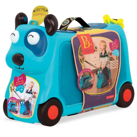 B.Toys walizka jeździk dla dziecka pies GoGo Ride On 2+
