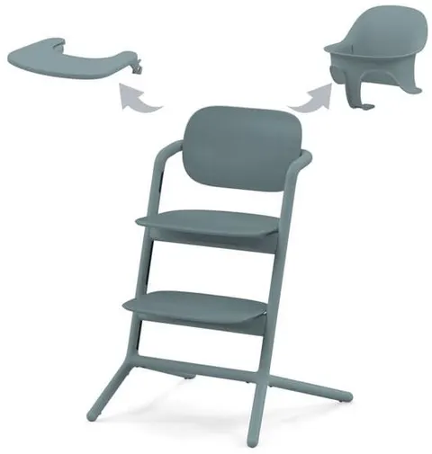 CYBEX krzesełko LEMO zestaw 3w1 | Stone Blue