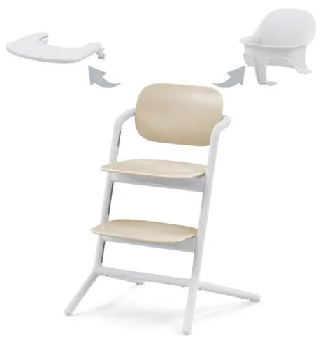 CYBEX krzesełko LEMO zestaw 3w1 | Sand White