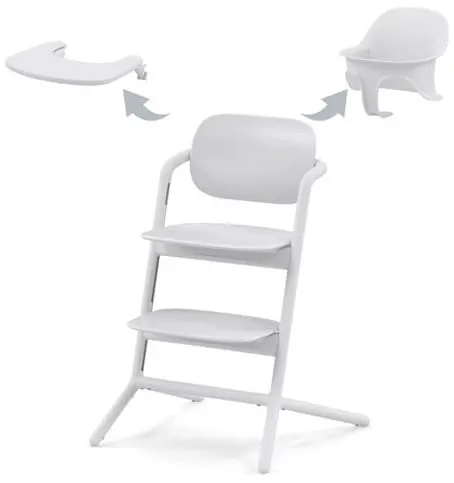 CYBEX krzesełko LEMO zestaw 3w1 | All White