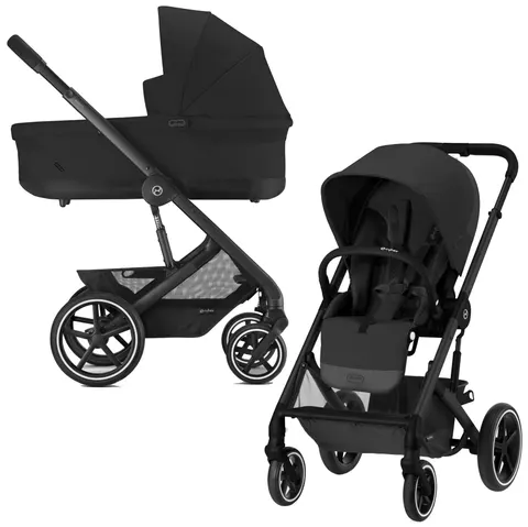 Wózek spacerowy Cybex Balios S Lux Moon Black BLK