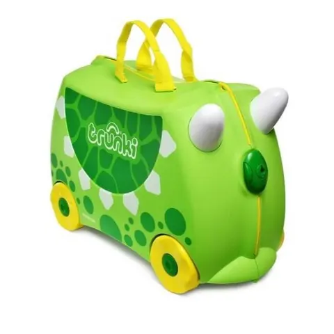 Jeżdżąca walizeczka - Dinozaur Dudley / Trunki