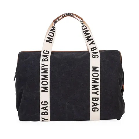 CHILDHOME - Torba Mommy Bag Signature Czarna
