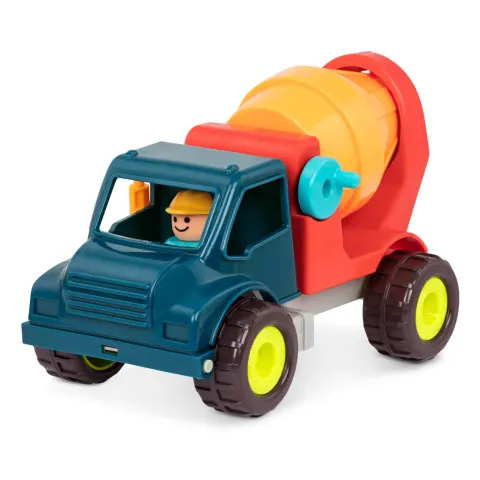 Happy Cruisers – Cement Truck – betoniarka z figurką kierowcy / Wonder Wheels