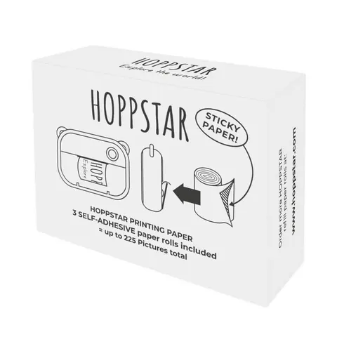 Hoppstar samoprzylepne wkłady zapasowe do aparatu Artist 3 szt.