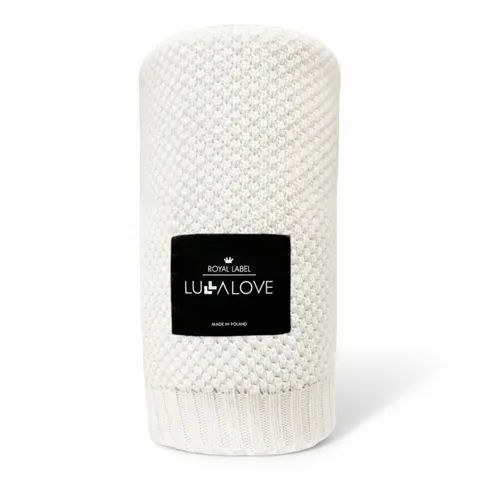 Bambusowy koc 80x100 COCONUT / Lullalove