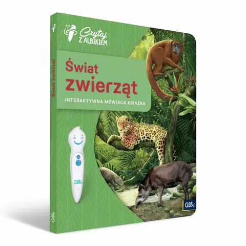 Książka Świat zwierząt 5+ / Czytaj z Albikiem