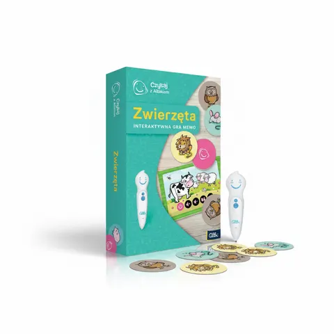 CZTAJ Z ALBIKIEM MEMO ZWIERZĘTA ALBI 3+