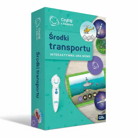 CZTAJ Z ALBIKIEM MEMO ŚRODKI TRANSPORTU ALBI 3+
