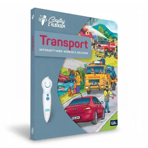 Książka Transport 3+ / Czytaj z Albikiem