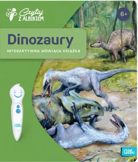 Książka Dinozaury 6+ / Czytaj z Albikiem