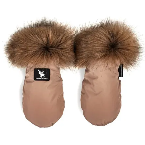Cottonmoose rękawiczki ocieplacz dłoni do wózka / Camel