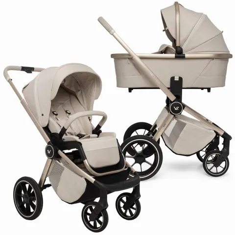 Wózek wielofunkcyjny Muuvo Quick BOHO Beige