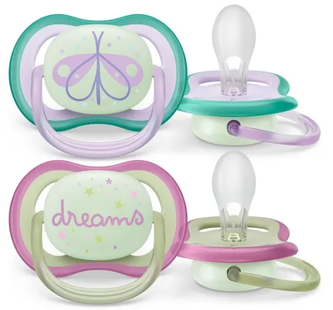 Philips Avent (SCF376/19) Air Night Smoczek 0-6 m