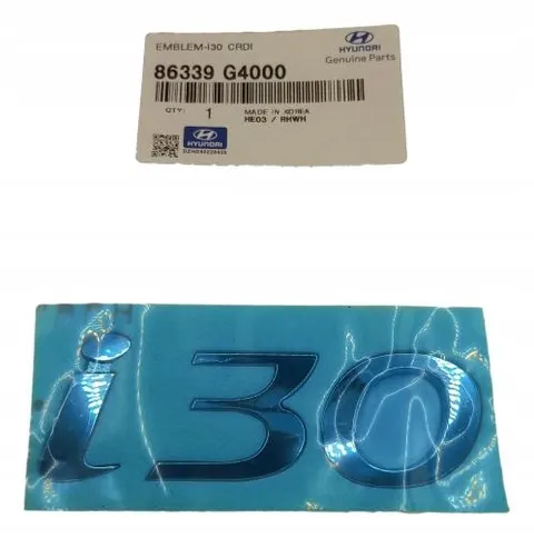 86339G4000 Emblemat Napis OE Hyundai I30 16-20