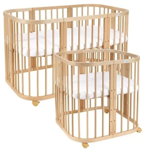 WALDIN ŁÓŻECZKO 7W1 Z MATERACEM NATURAL