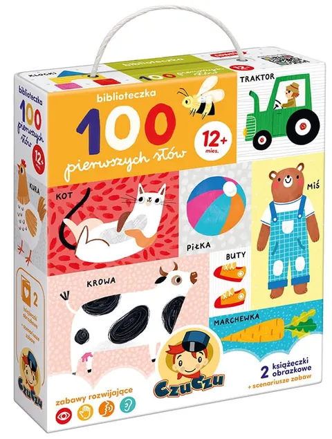 CZUCZU BIBLIOTECZKA CZUCZU , 100 PIERWSZYCH SŁÓW 1ROK+