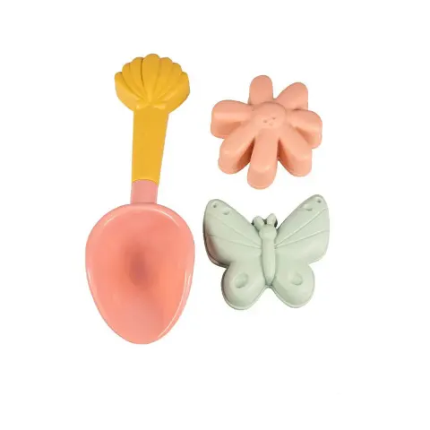 Zestaw do piasku 3 el. Flowers & Butterflies / Little Dutch