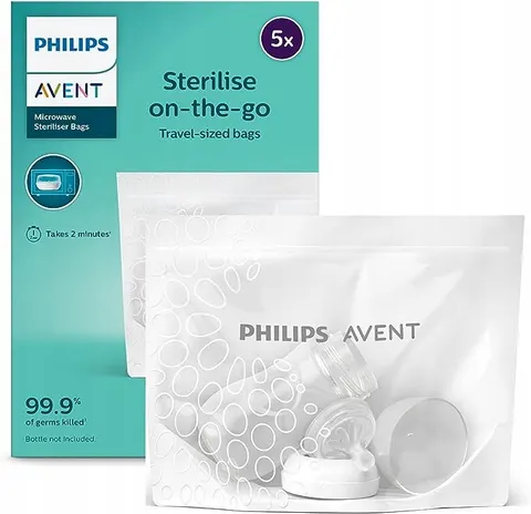 Philips Avent woreczki torebki do sterylizacji w mikrofalówce 5szt