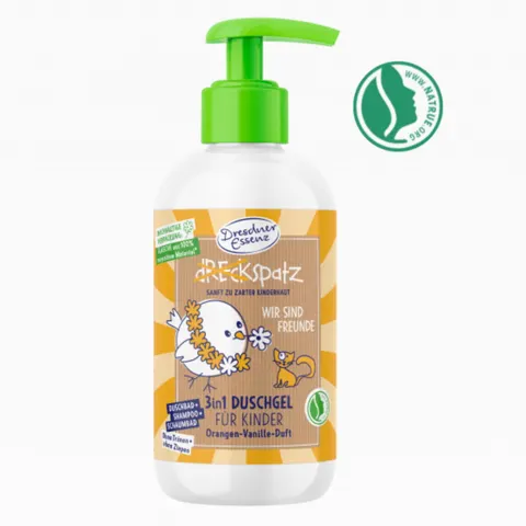 DRESDNER ESSENZ jesteśmy przyjaciółmi szampon , żel 3w1 dla dzieci 250ml