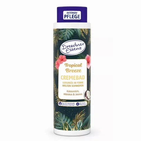 DRESDNER ESSENZTROPICAL BREEZE - KREMOWY PŁYN DO KĄPIELI 500ML