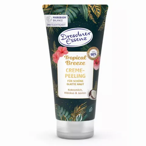 TROPICAL BREEZE - KREMOWY PEELING POD PRYSZNIC 200ML - DRESDNER ESSENZ