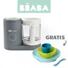 Babycook® Neo Mineral Grey + GRATIS Komplet naczyń z silikonu / Beaba