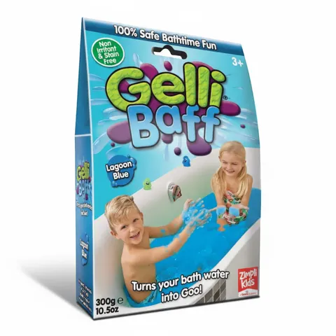 Zimpli Kids Magiczny proszek do kąpieli Gelli Baff niebieski 3+