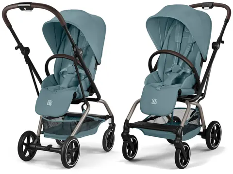 Cybex Eezy S Twist+2 wózek spacerowy | Stormy Blue | kolekcja 2026