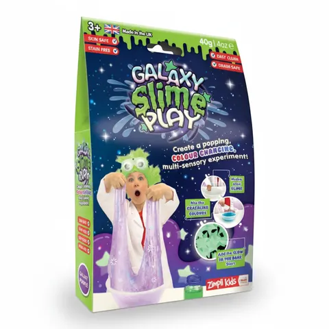 Zestaw do robienia glutów z gwiazdkami Galaxy Slime Play 3+, Zimpli Kids