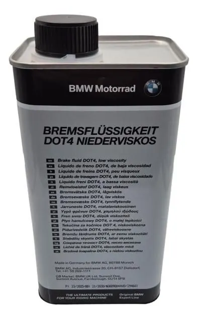 83105A87362 Płyn Hamulcowy Dot4 Lv 1L Oryginał OE Bmw Motorrad