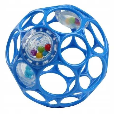 Grzechotka Bright Starts Oball niebieska 10 cm