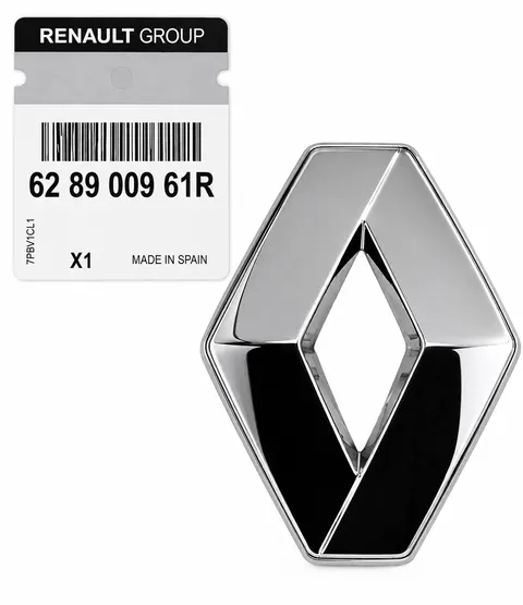628900961R EMBLEMAT ZNACZEK GRILLA PRZÓD ORYGINAŁ OE RENAULT CLIO V KANGOO