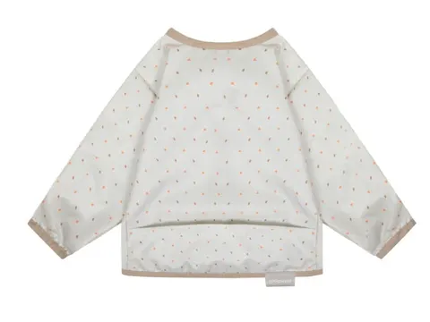 Piapimo śliniak fartuszek z długim rękawem 6M+ / Foresta Beige