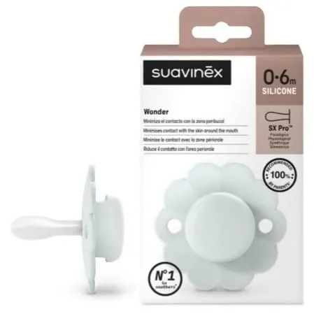 Suavinex smoczek fizjologiczny silikonowy Wonder SX PRO 0-6M 1 szt