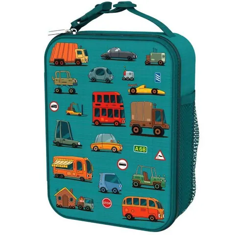 ION8 Lunch bag lanczówka śniadaniówka termoizolacyjna / Autka