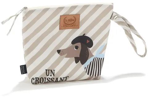 La Millou kosmetyczka wodoodporna saszetka roz. S / Pierre The Dog