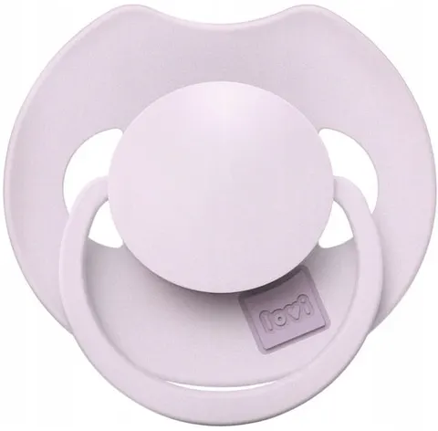 Smoczek silikonowy dynamiczny LOVI PRIME 0-6m 1 szt. Lilac