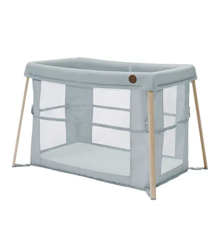 Maxi Cosi Łóżeczko i kojec 2w1 Iris Beyond Grey Eco