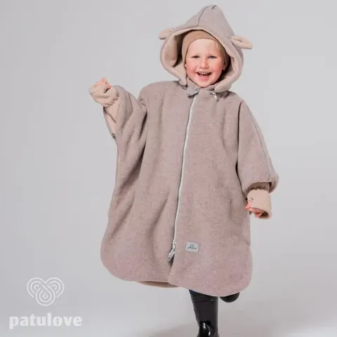 Ponczo samochodowe LAMB BEIGE / Patulove