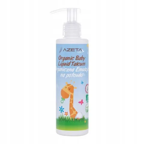 Organiczna emulsja na potówki regulująca wydzielanie potu 200 ml, Azeta Bio