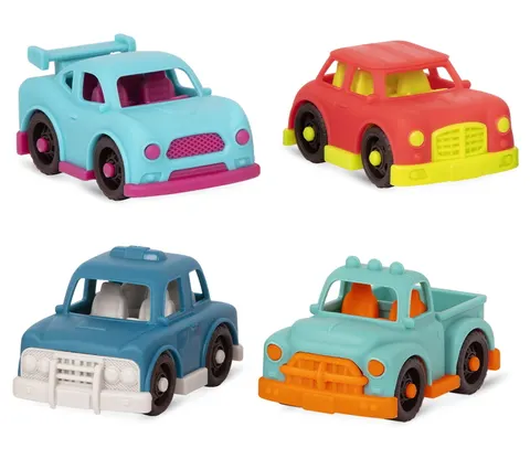 B.Toys zestaw 4 małych autek Happy Cruisers 12m+