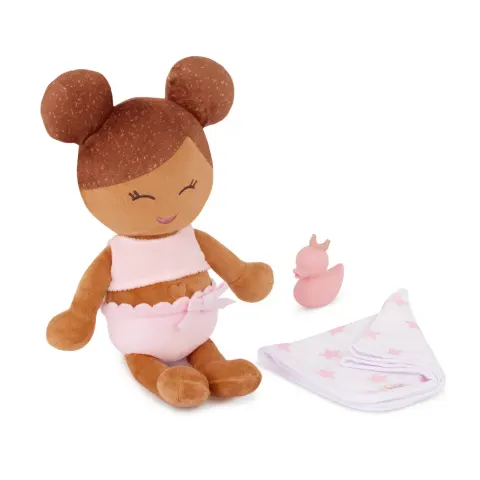 LullaBaby lalka przytulanka zabawka do kąpieli / Szatynka 2+